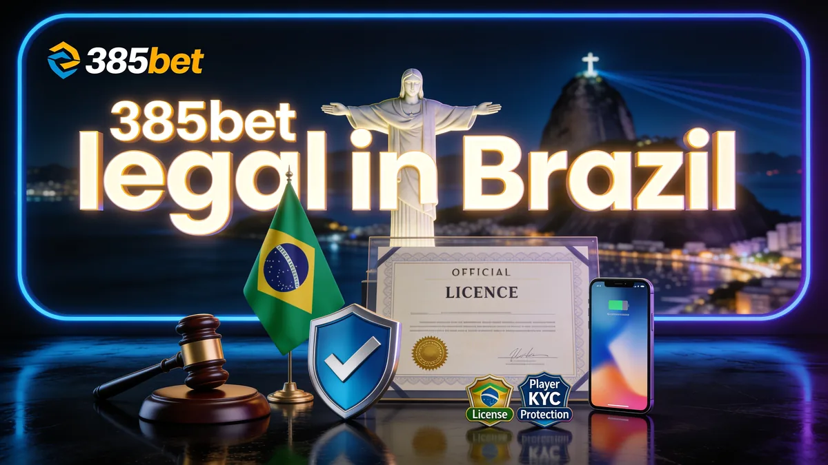 ⚖️ Situação Legal da 385bet no Brasil para jogadores no Brasil